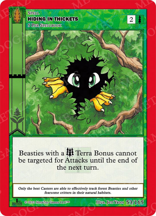 Hiding in Thickets - Wilderness: First Edition - 53/165