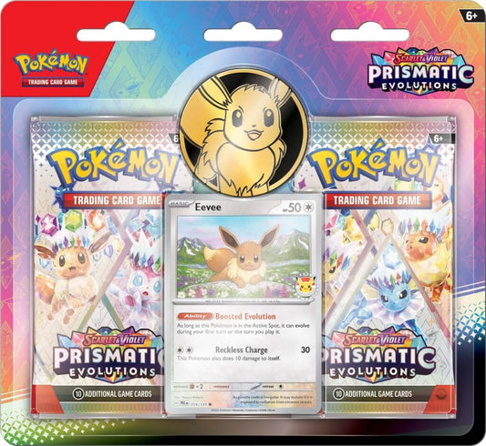 POKÉMON TCG: Prismatic Evolutions 2-PK Blister