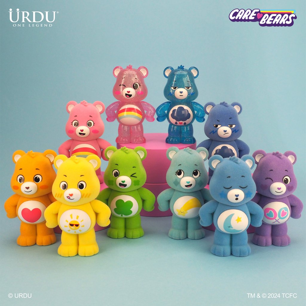 URDU X CARE BEARS STANDING BLIND BOX SERIES 1 (PRE ORDER)!