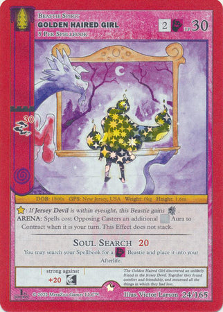 Golden Haired Girl - Wilderness: First Edition - 24/165
