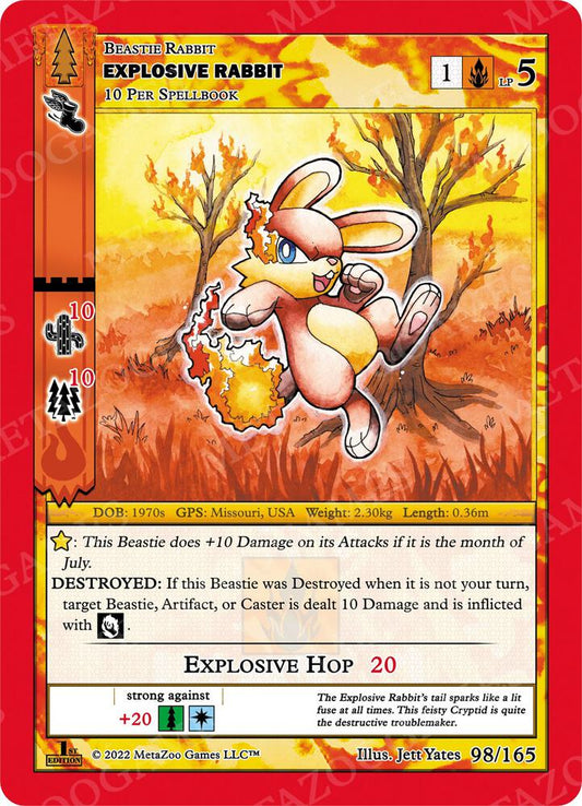 Explosive Rabbit - Wilderness: First Edition - 98/165
