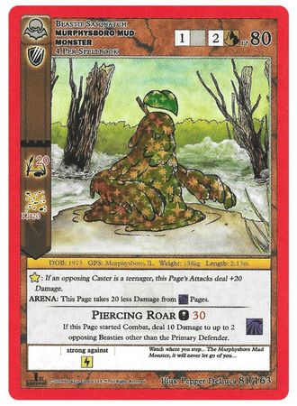 Murphysboro Mud Monster - Nightfall: First Edition - 81/136