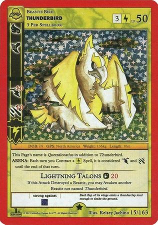 Thunderbird - Nightfall: First Edition 15/163