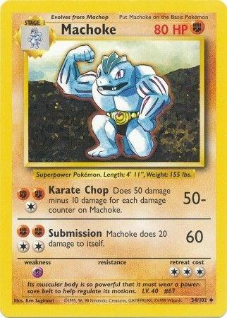 Machoke - Base Set: Unlimited - 34/102