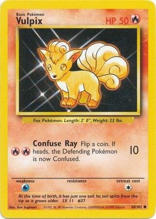 Vulpix - Base Set: Unlimited - 68/102