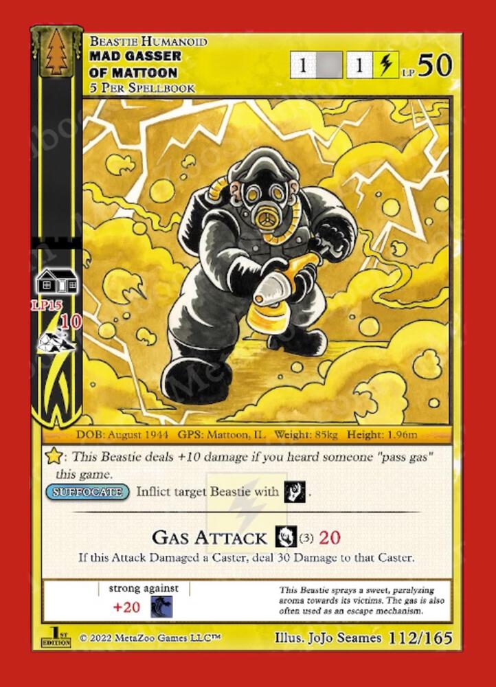 Mad Gasser of Mattoon - Wilderness: First Edition - 112/165