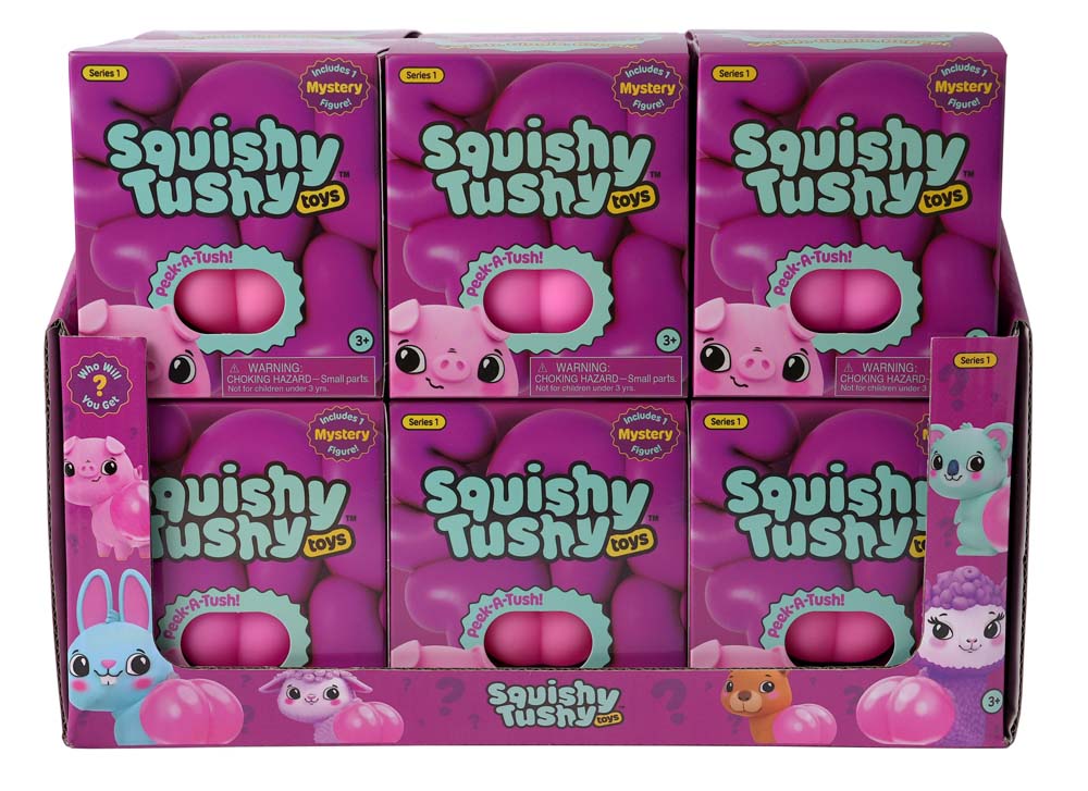 Squishy Tushy Toys 3" Single Blind Pack Series 1 (PRE ORDER)!!