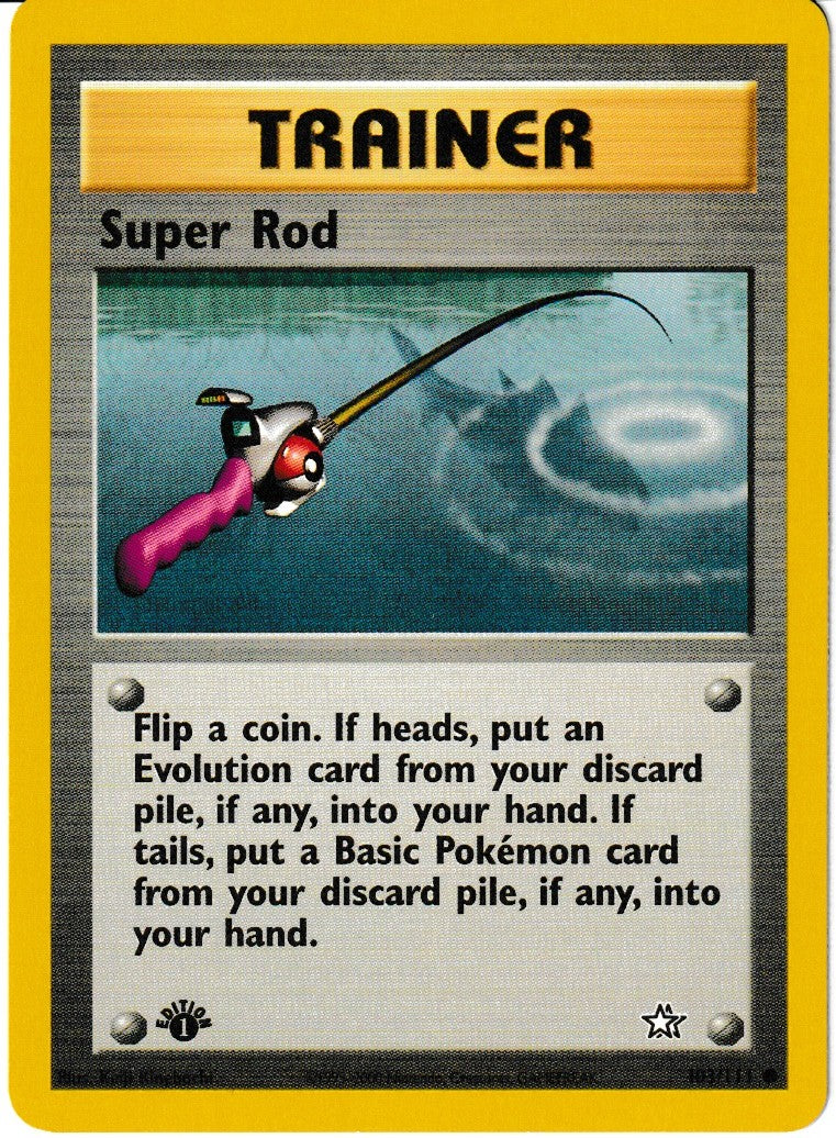 Super Rod - Neo Genesis: First Edition - 103/111