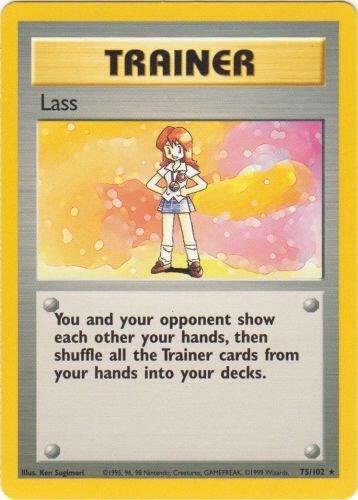 Lass - Base Set: Unlimited - 75/102