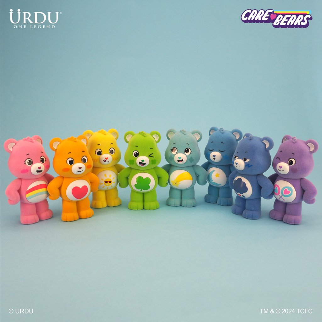 URDU X CARE BEARS STANDING BLIND BOX SERIES 1 (PRE ORDER)!