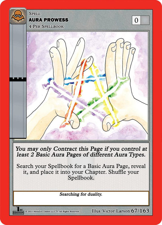 Aura Prowess - Nightfall: First Edition - 67/163