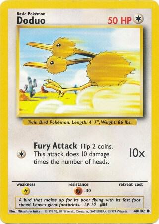 Doduo - Base Set: Unlimited - 48/102