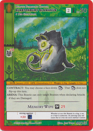 Glastonbury Glawakus - Wilderness: First Edition - 48/165