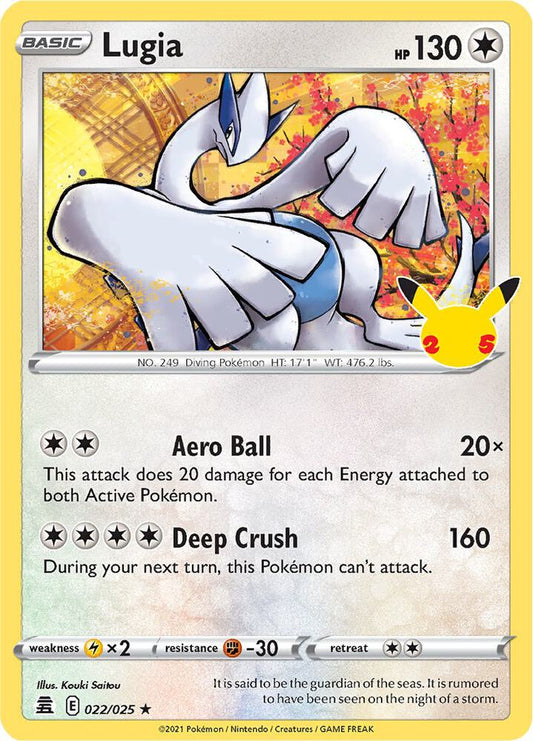 Lugia - Celebrations: 22/25