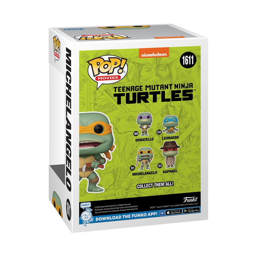 Movies: Teenage Mutant Ninja Turtles (1990) - Michelangelo Pop! Vinyl