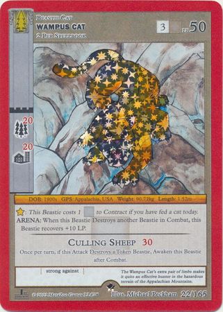 Wampus Cat - Wilderness: First Edition - 22/165