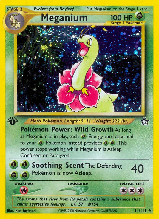 Meganium - Neo Genesis: First Edition - 11/111