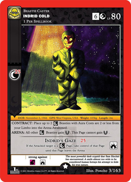 Indrid Cold - Nightfall: First Edition - 3/163
