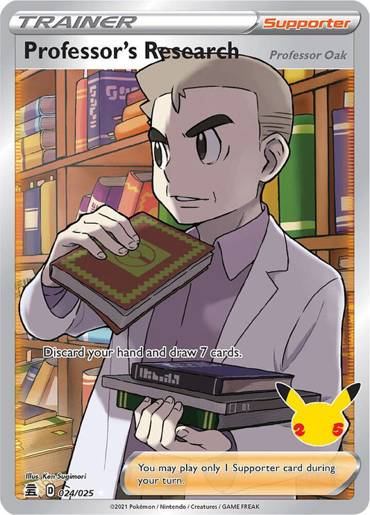 Professor's Research - Celebrations: 24/25