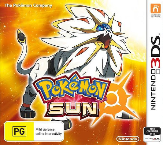 Pokémon Sun (Nintendo 3DS) CARTRIDGE ONLY [Pre-Owned].