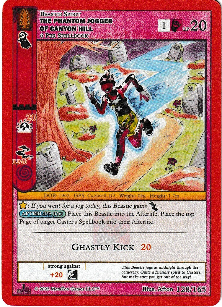 The Phantom Jogger of Canyon Hill - Wilderness: First Edition - 128/165