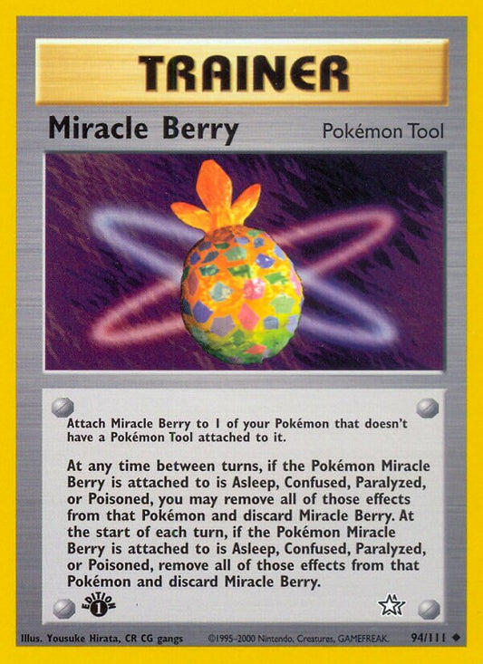 Miracle Berry - Neo Genesis: First Edition - 94/111