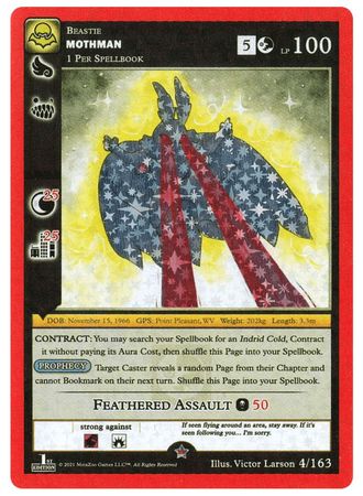 Mothman - Nightfall: First Edition - 4/163