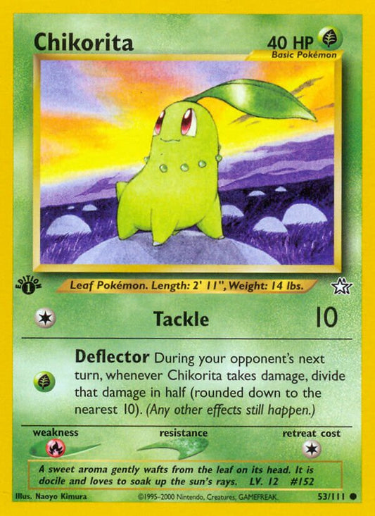 Chikorita - Neo Genesis: First Edition - 53/111