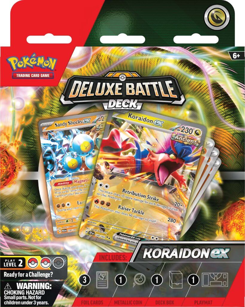 POKÉMON TCG Miraidon ex / Koraidon ex Deluxe Battle Deck