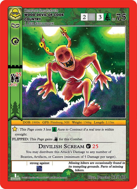 Wood Devil of Coos Country - Nightfall: First Edition - 13/163