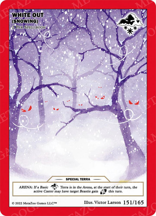 White Out (Snowing) - Wilderness: First Edition - 151/165