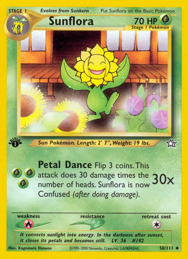 Sunflora - Neo Genesis: First Edition - 50/111