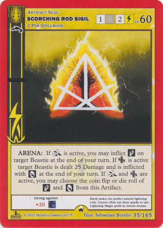 Scorching Rod Sigil - Wilderness: First Edition - 35/165