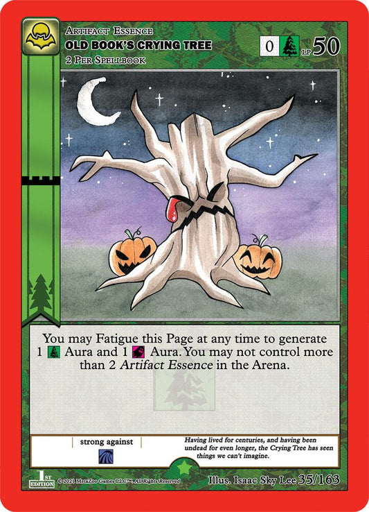 Old Book's Crying Tree - Nightfall: First Edition - 35/163