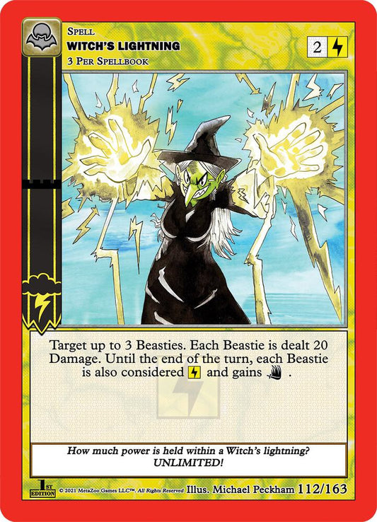 Witch's Lightning - Nightfall: First Edition - 112/163