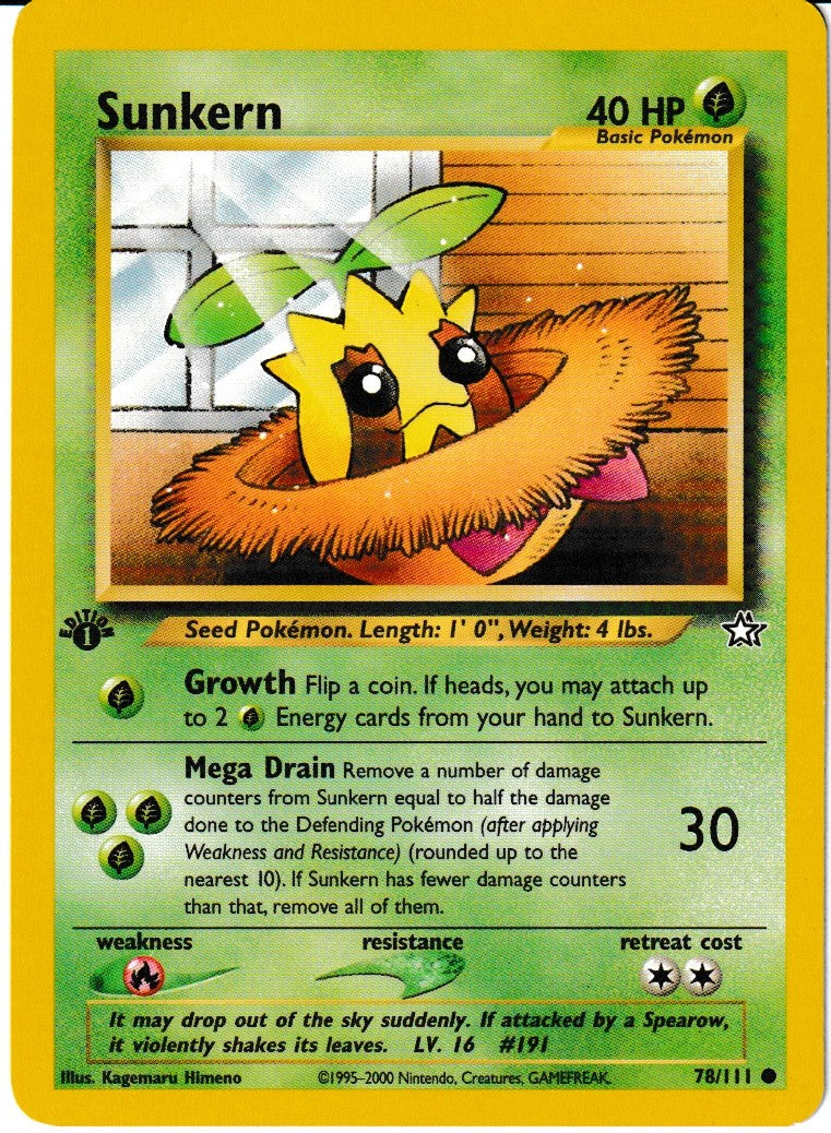 Sunkern - Neo Genesis: First Edition - 78/111