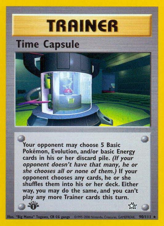 Time Capsule - Neo Genesis: First Edition - 90/111