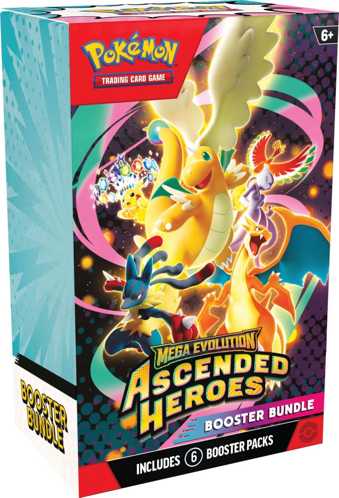 Pokémon TCG: Mega Evolution  Ascended Heroes Booster Bundle  (PRE ORDER)!!