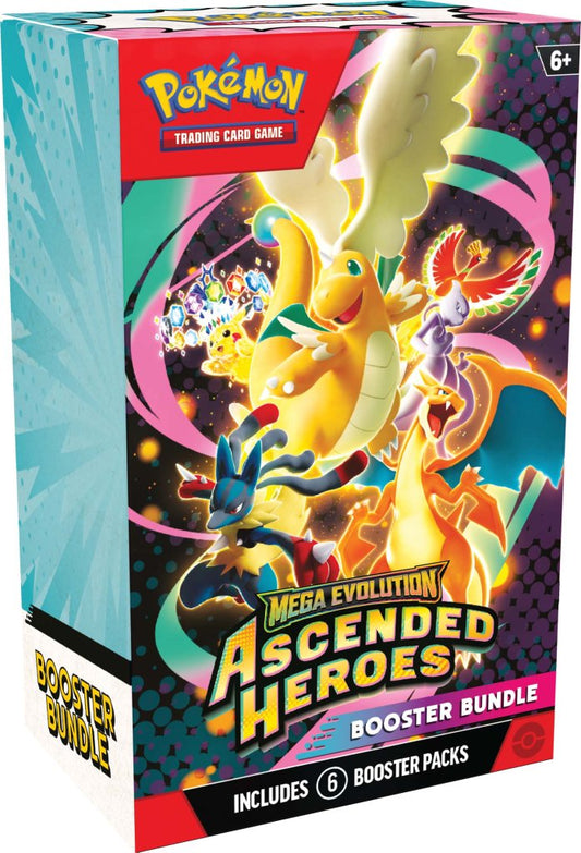 Pokémon TCG: Mega Evolution  Ascended Heroes Booster Bundle  (PRE ORDER)!!