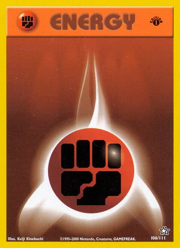 Fighting Energy - Neo Genesis: First Edition - 106/111