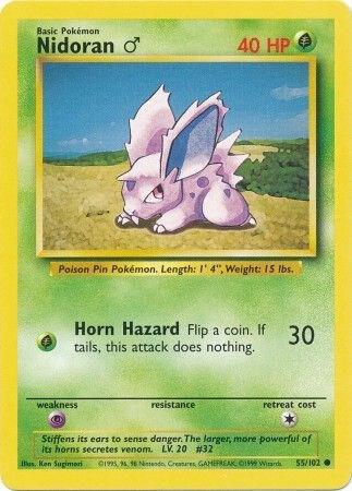Nidoran - Base Set: Unlimited - 55/102