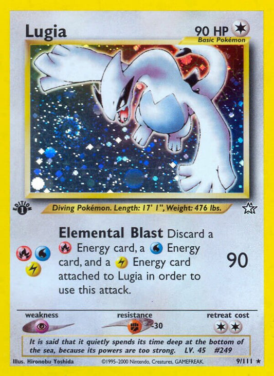 Lugia - Neo Genesis: First Edition - 9/111