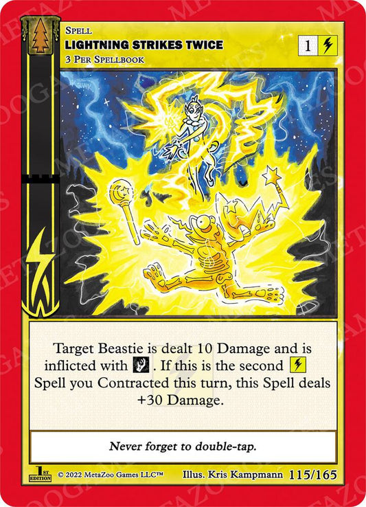 Lightning Strikes Twice - Wilderness: First Edition - 115/165