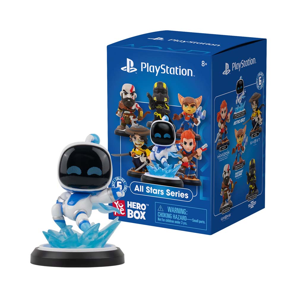 YuMe Sony PlayStation Hero Box Blind Box All Stars Series