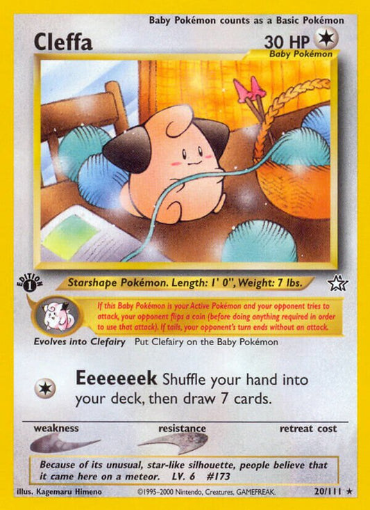 Cleffa - Neo Genesis: First Edition - 20/111