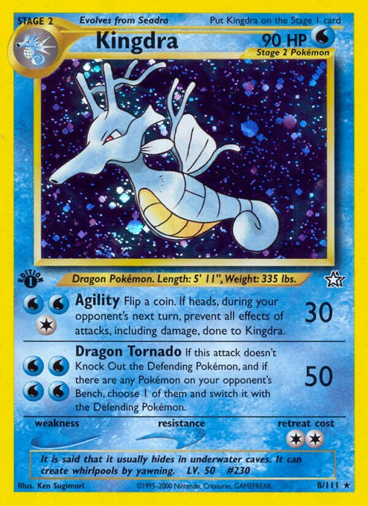Kingdra - Neo Genesis: First Edition - 8/111