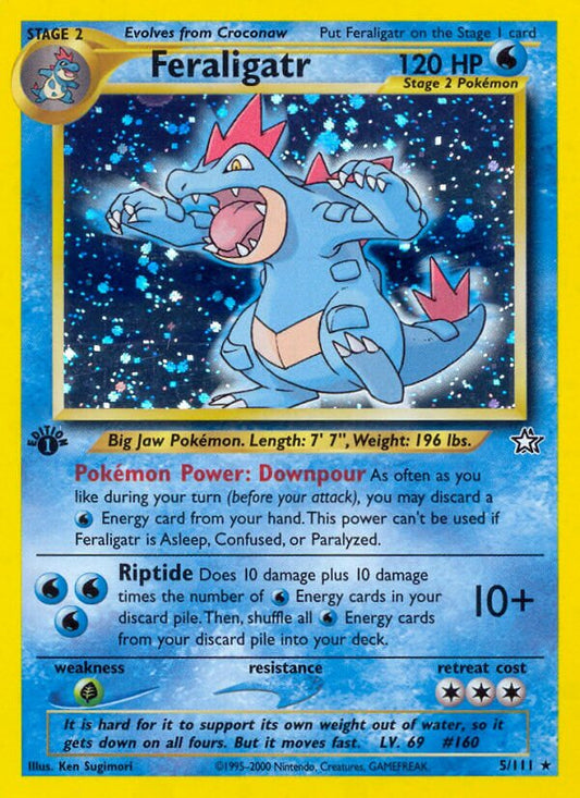 Feraligatr - Neo Genesis: First Edition - 5/111