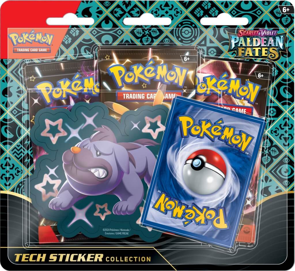 POKÉMON TCG: Paldean Fates Tech Sticker Collection (PRE ORDER)!!