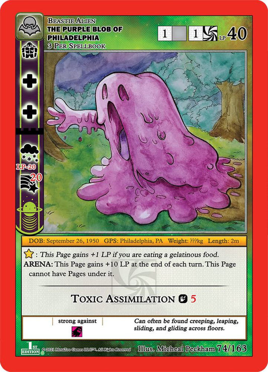 The Purple Blob Of Philadelphia - Nightfall: First Edition - 74/163