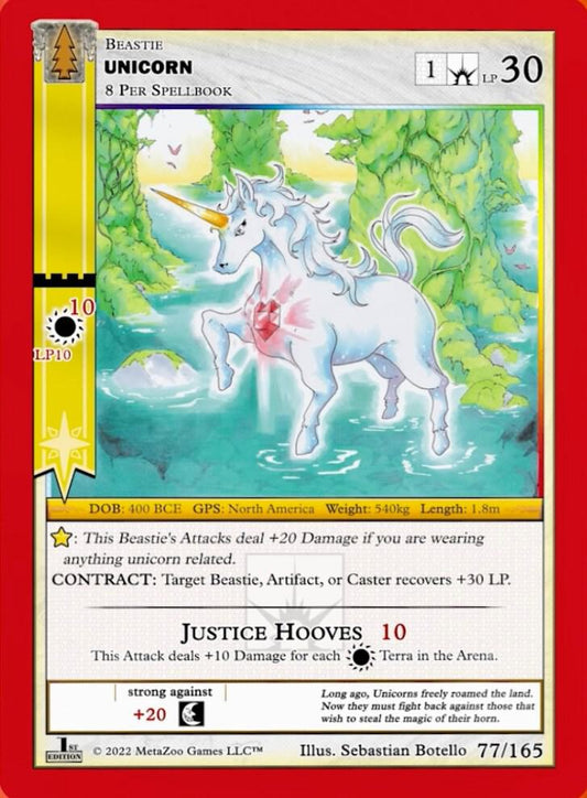Unicorn - Wilderness: First Edition - 77/165